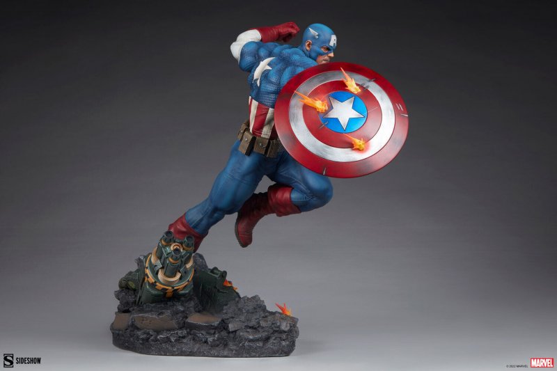 Sideshow Collectibles Captain America Limited Ed Premium Format Statue IN STOCK 