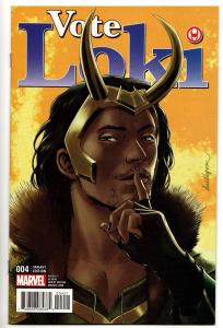Vote Loki #4 - 1:25 Lopez Variant (Marvel, 2016) - NM