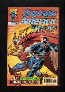 Captain America #5 - SIGNED BY MARK WAID! (8.0) 1998