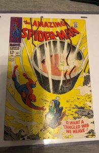 Amazing Spider-Man #61 first Gwen Stacy cover