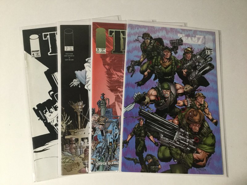 Team 7 1-4 Dead Reckoning 1-4 Objective: Hell 1-3 Lot Very Fine-Near Mint Image