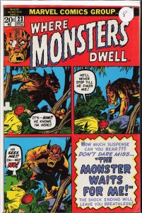 Where Monsters Dwell #23 (1973)