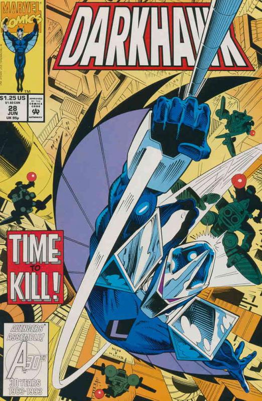 Darkhawk #28 VG ; Marvel | low grade comic