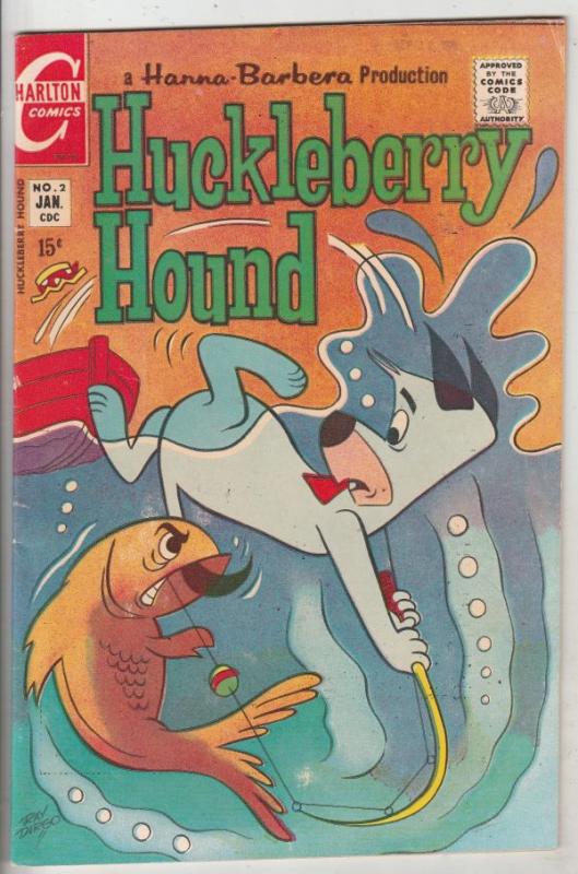 Huckleberry Hound #2 (Jan-71) VF High-Grade Huckleberry Hound