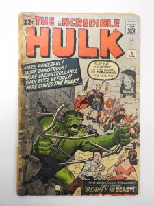 The Incredible Hulk #5 (1963) PR Condition see desc