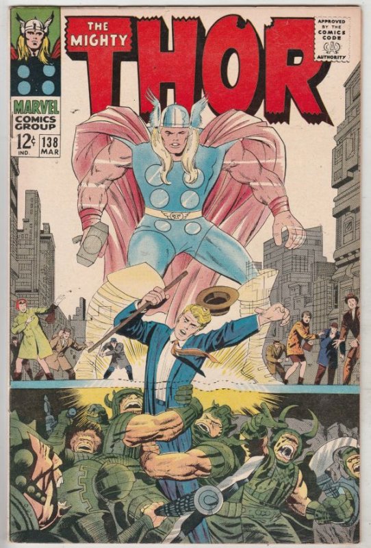 Thor, the Mighty #138 (Mar-67) VF+ High-Grade Thor