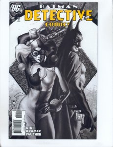 Detective Comics #831 classic Harley Quinn cover art from Simone Bianchi