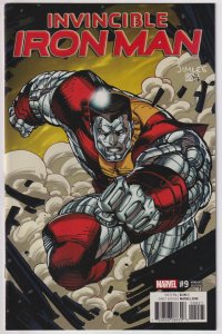 Invincible Iron Man #9 Variant Cover (2017) Jim Lee cover