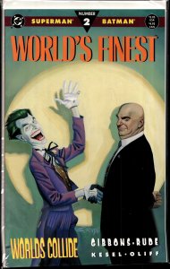 World's Finest #2 (1990) Superman and Batman