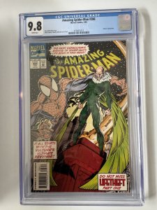 Amazing Spider-Man #386  CGC 9.8 Mark Bagley Vulture App Marvel Comics (1994)