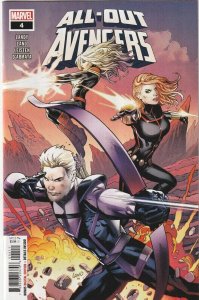 All-Out Avengers #4 2022 Land Cover A Marvel H01