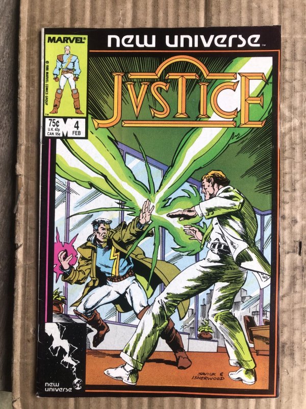 Justice #4 Direct Edition (1987)