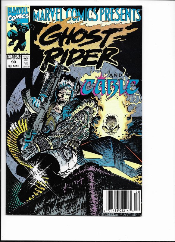 Marvel Comics Presents #90 Newsstand Edition (1991)