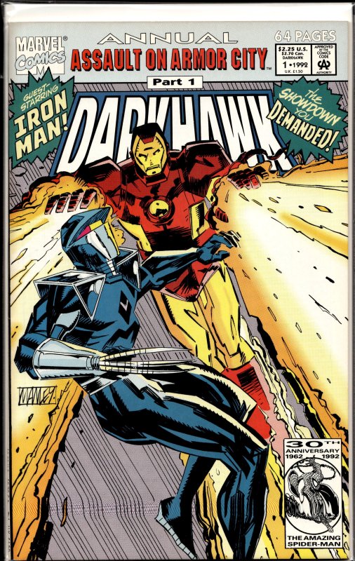 Darkhawk Annual #1 (1992) Darkhawk