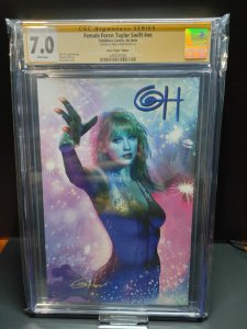 Female Force: Taylor Swift Virgin Edition Signed Greg Horn CGC 7.0 Ready to Ship