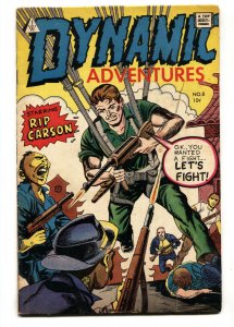 Dynamic Adventures #8 1964-IW-Weird Asian menace cover-Rip Carson