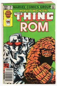 Marvel Two-in-One #99 VINTAGE 1983 Thing Rom