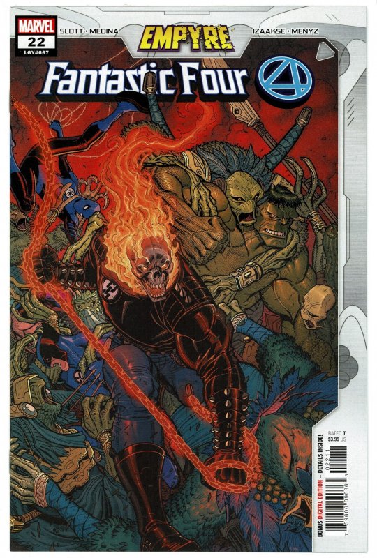 Fantastic Four #22  (Oct 2020, Marvel)  9.4 NM