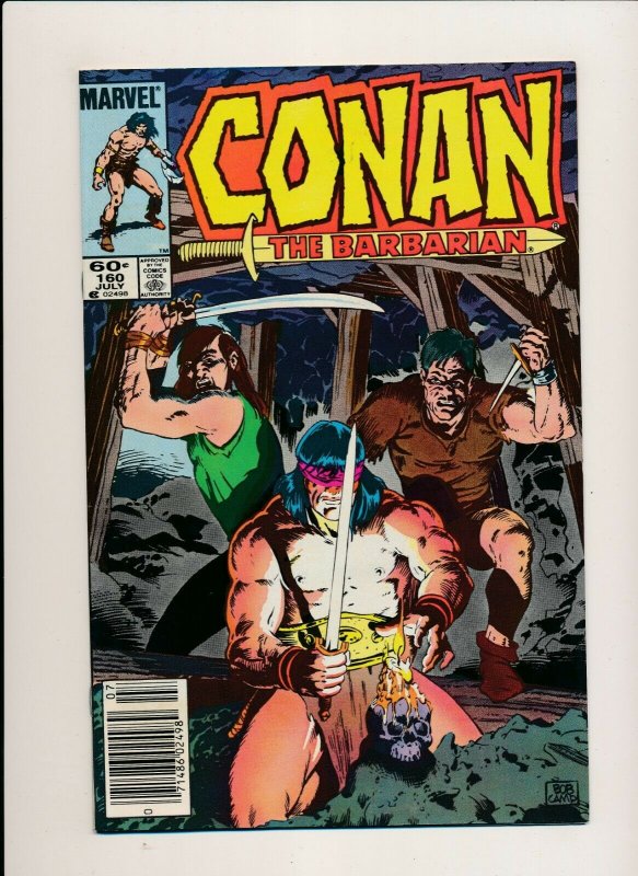 Marvel Comics Lot of 4-CONAN THE BARBARIAN #157-160 VERY FINE+ (PF924)