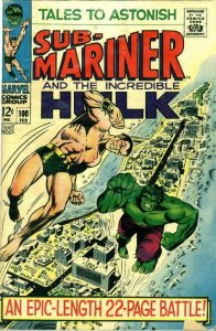 Tales to Astonish (Vol. 1) #100 VG; Marvel | low grade comic - save on shipping