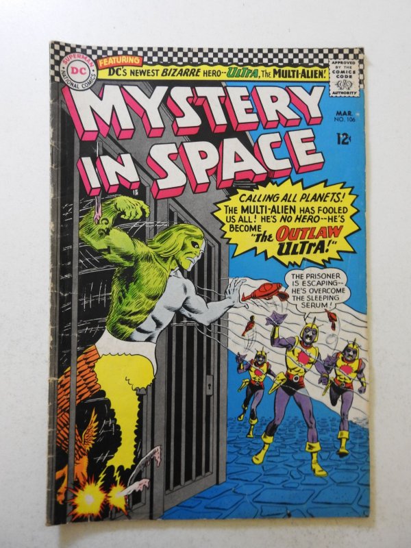 Mystery in Space #106 (1966) VG- Condition