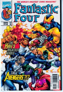 Fantastic Four(vol. 2)# 16   Avengers !