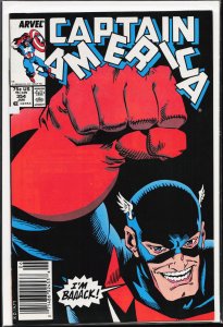Captain America #354 (1989) Captain America [Key Issue]