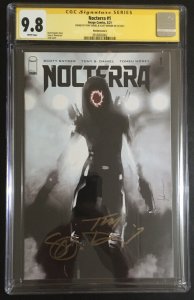 TV SERIES COMING! Nocterra #1 Jock 1:75 J Variant 2X SIGNED CGC 9.8 NM+/M