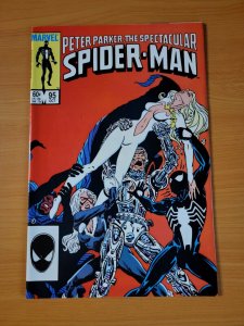 Spectacular Spider-Man #95 Direct Market ~ NEAR MINT NM ~ 1984 Marvel Comics