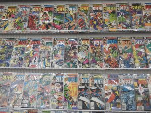 Huge Lot 150+ Comics W/ Captain America, Defenders run! Avg VF- Condition!!