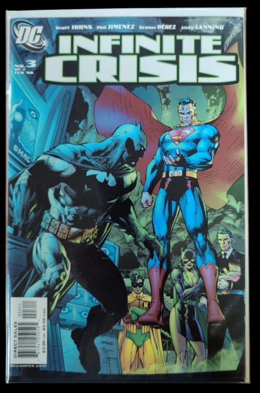 Infinite Crisis #1  2 3 4 5 6 7 + One shot first Jaime Reyes Blue Beetle Johns