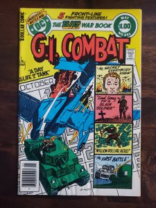 G.I. Combat 241 slight moisture damage w/ press possibly very high grade????