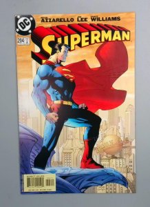 Superman #204, VF/NM Jim Lee DC Comics, 2004 JR1
