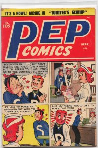 Pep Comics #105 (1954) Archie