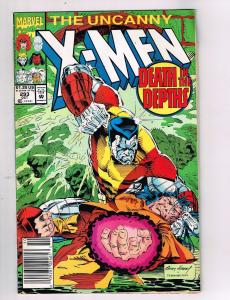 The Uncanny X-Men #293 FN Marvel Comics Comic Book Colossus Oct 1992 DE42