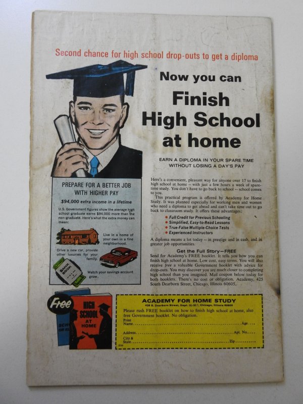 Fantastic Four #113 GD moisture damage, tape pull fc, rust on bottom staple