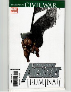 The New Avengers: Illuminati Second Print Cover (2006)