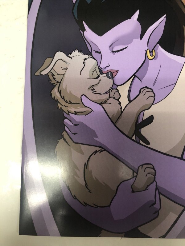 Gargoyles (2022) # 1 Virgin Varian signed Tony Fleecs * Trish Forstner *Dynamite