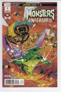 MONSTERS UNLEASHED (2017 MARVEL) #9 LEG