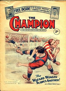 Champion 3/8/1930-U.K. published-dime novel-motorcycle race-VG