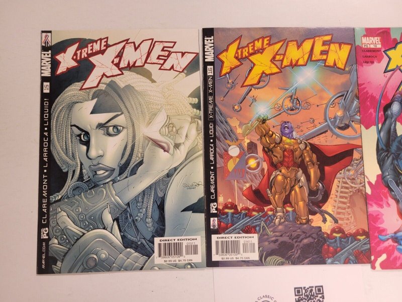 3 X-Treme X-Men Marvel Comic Books #15 16 19 76 TJ16