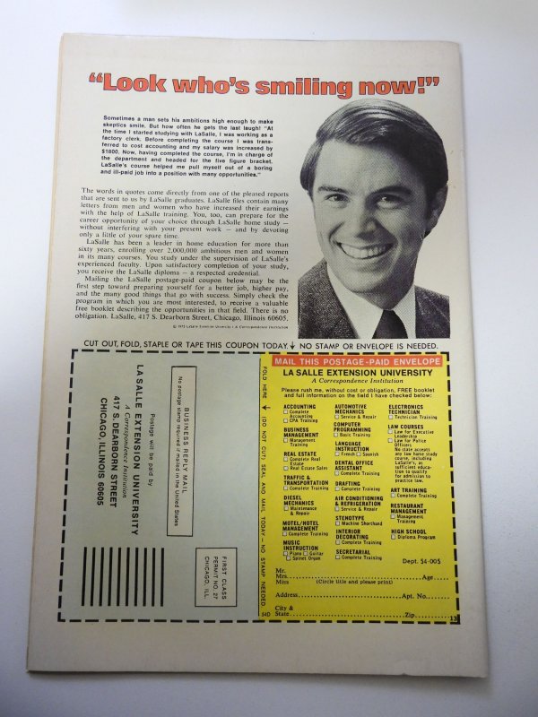 Sub-Mariner #71 (1974) FN Condition MVS Intact