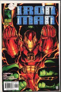 Iron Man #1 Variant Cover (1996) Iron Man