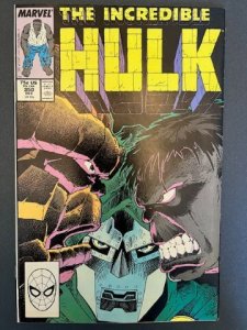 The Incredible Hulk #350 Direct Edition (1988) - Hulk V Thing - Doom - VF/NM