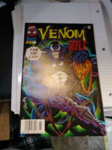 VENOM- LICENSE TO KILL   #1   1997 marvel  MINI SERIES + EDDIE BROCK SPIDER MAN