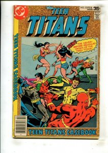 TEEN TITANS #53 (6.5) TEEN TITANS CASEBOOK!! 1978