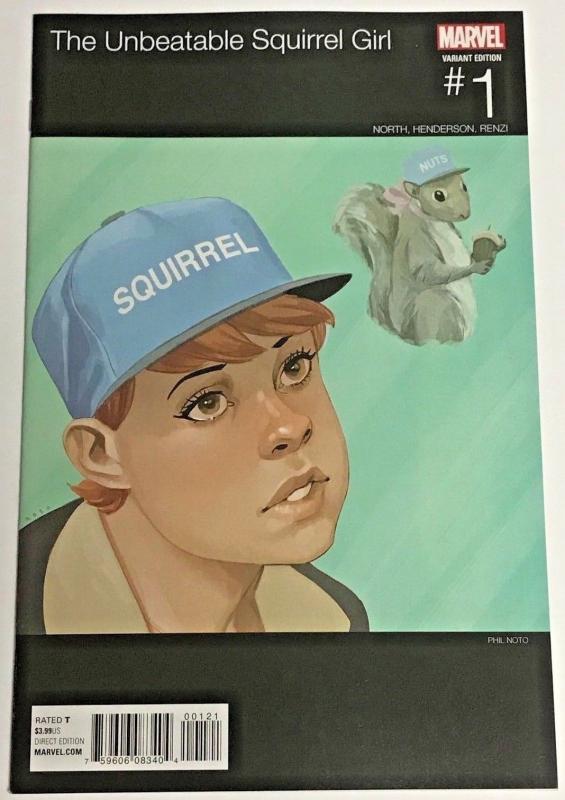 SQUIRREL GIRL#1 NM 2016 HIP HOP VARIANT MARVEL COMICS