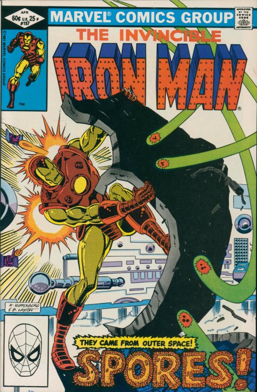 Iron Man #157 Direct Edition (1982)