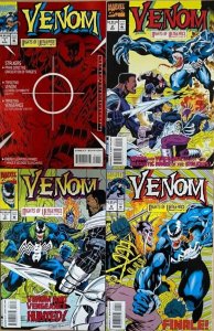 (1994) VENOM NIGHTS OF VENGEANCE #1 2 3 4 COMPLETE SET! 1-4