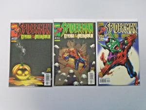 Spider-Man Revenge of the Green Goblin set #1 to #3 - see pics - avg 8.5 - 2000